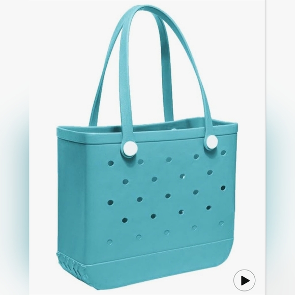 Stylish Blue Tote Bag - Picture 1 of 4